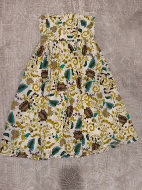 French Connection Floral Fit & Flare Dress Size 8 Boho Cottagecore Pockets